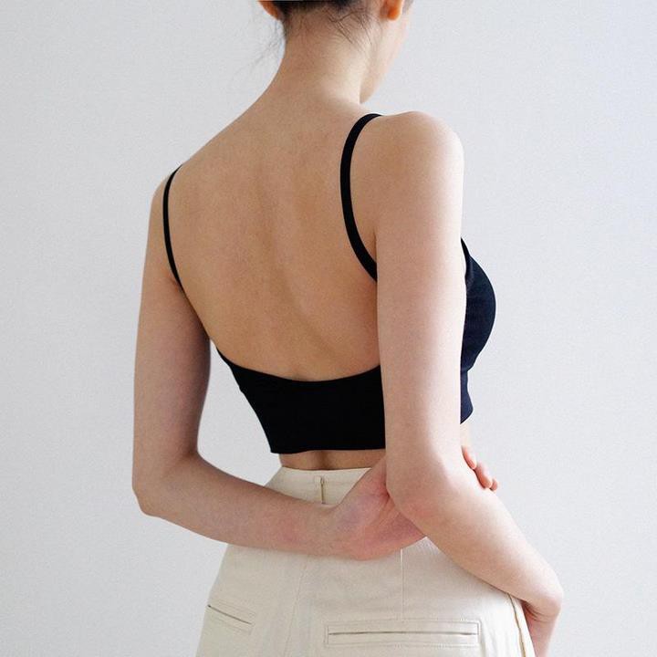 Áo bra 2 dây hở lưng quyến rũ vải gân co giản tốt, nhập khẩu Shoptido Sexy backless bra | WebRaoVat - webraovat.net.vn