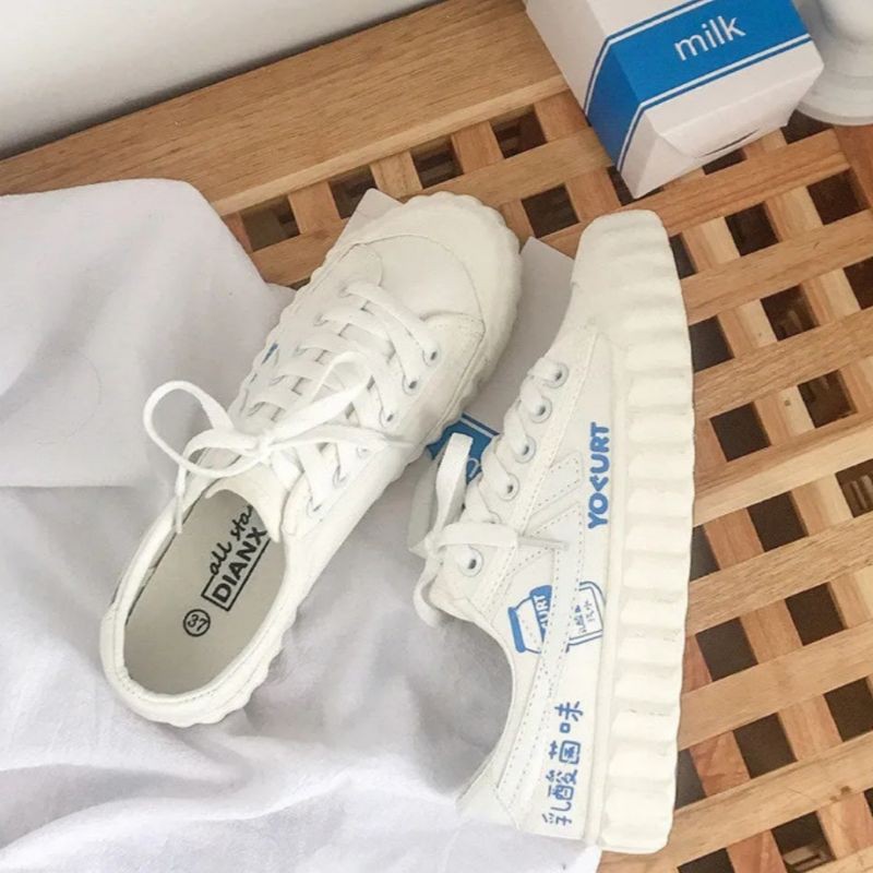 Giày Sneaker Sữa Chua Basic
