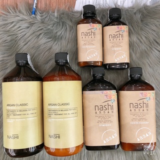 Dầu gội xả phục hồi tóc hư tổn nashi argan