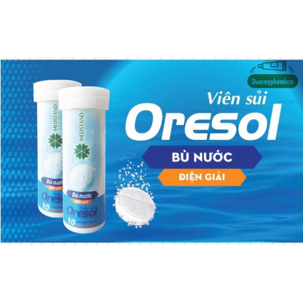 Viên Sủi ORESOL Bù Nước Và Điện Giải