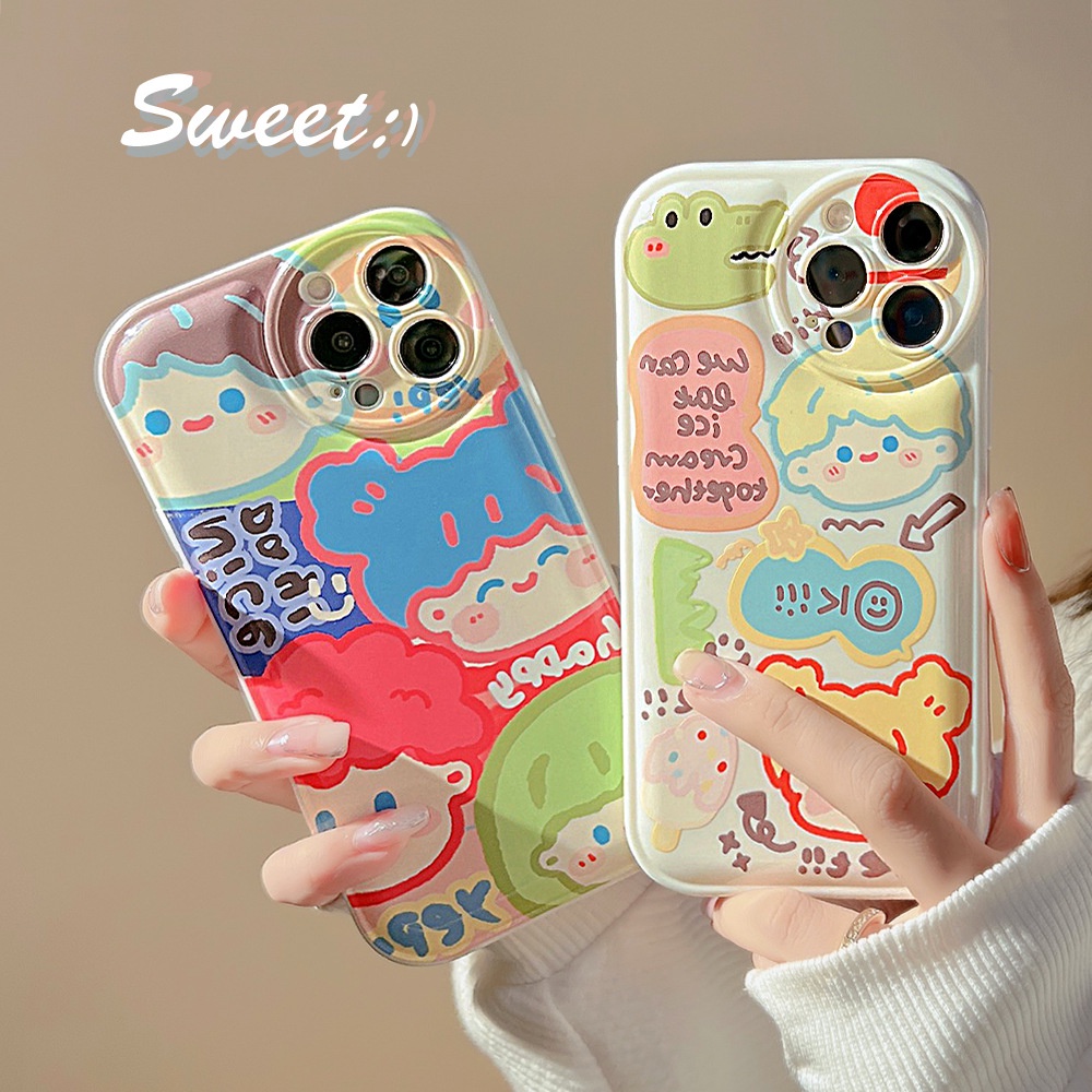 Ốp lưng iphone Ốp Điện Thoại Silicon Họa Tiết Graffiti Cho Iphone 7/8/PLUS/X/xs/xr/11/12/13/promax