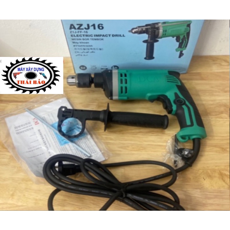 Máy khoan 710W DCA 13mm AZJ16 chính hãng siêu mạnh mẽ .