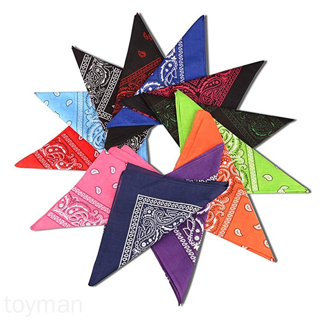 Khăn Buộc Đầu Hình Vuông Phong Cách Hip Hop Cá Tính Thời Trang Cho Nữ