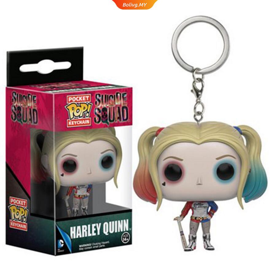 FUNKO POP! Funko Pop Móc Khóa Hình Nhân Vật Harley Quinn Joker