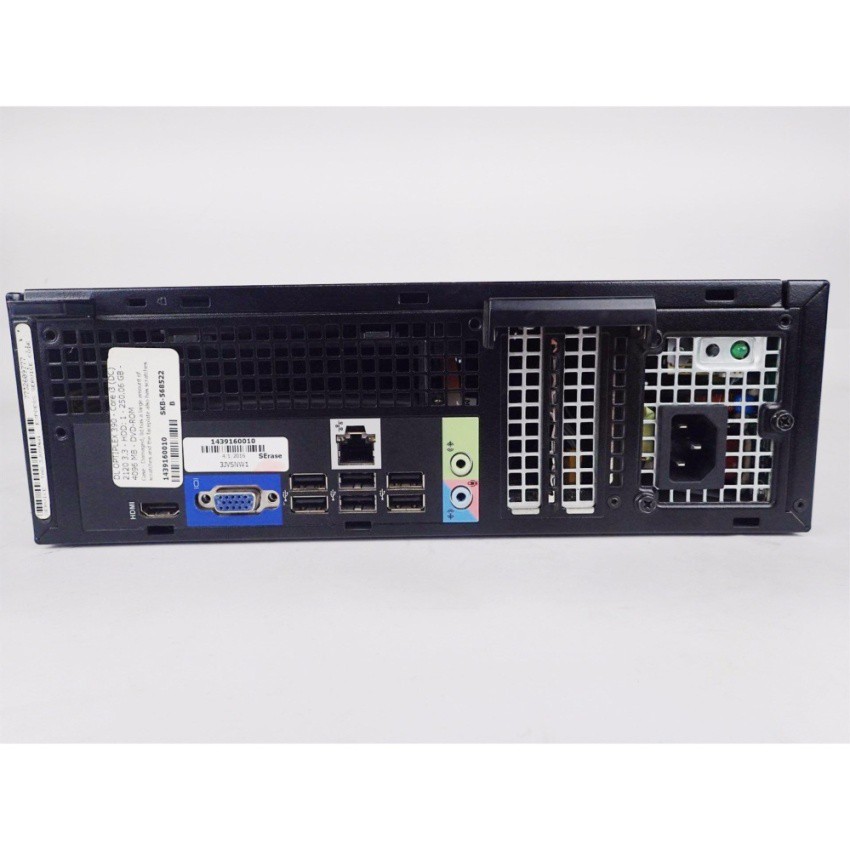 Máy tính Văn Phòng DELL OPTIPLEX 390 SFF + Màn hình Dell 24inch Full-HD (Core i7 2600, Ram 16GB, HDD 3TB) + Quà Tặng | BigBuy360 - bigbuy360.vn