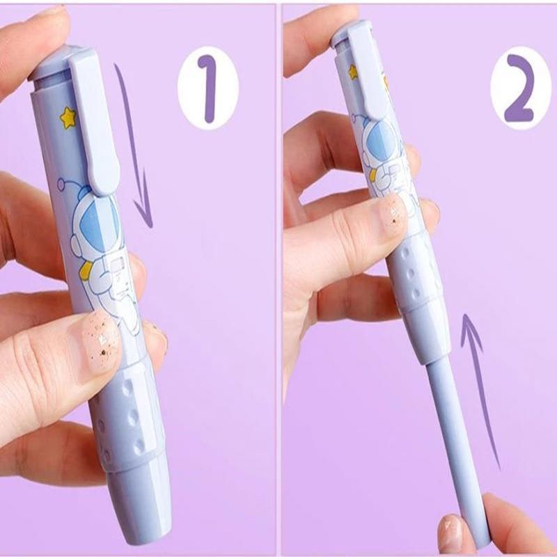 Cục Tẩy Cao Su Mềm Mại Có Thể Thu Gọn Tiện Dụng Cho Học Sinh