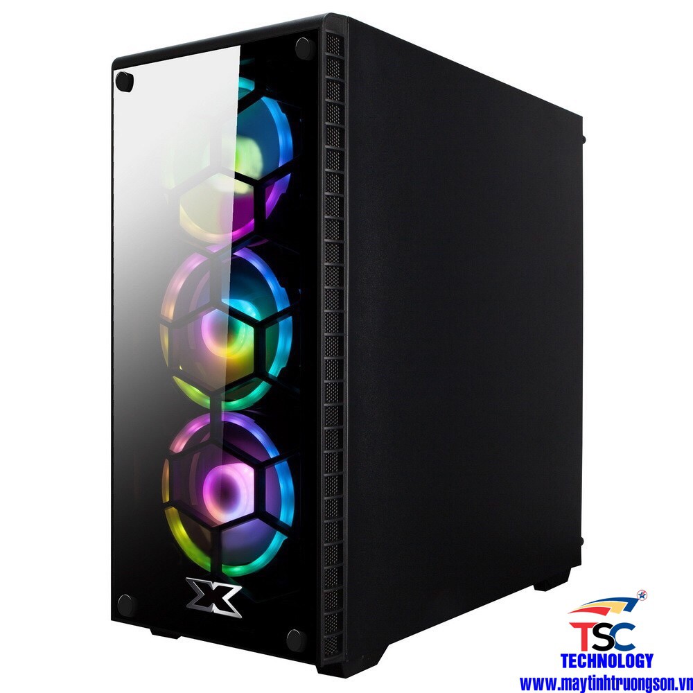 Case Máy Tính Để Bàn XIGMATEK VENOM | Chưa Bao Gồm 3 Fan RGB - Bảo Hành Chính Hãng Mai Hoàng