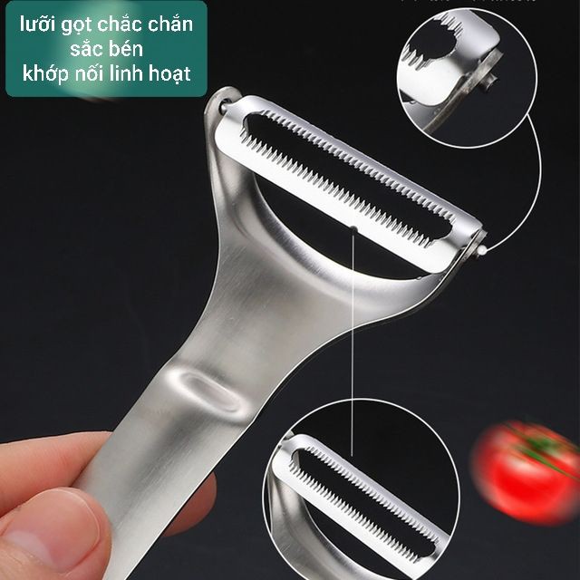 Dao nạo/gọt hoa quả inox304❤️FREESHIP❤️- Hàng Cao Cấp - Nhập Khẩu Chính Hãng