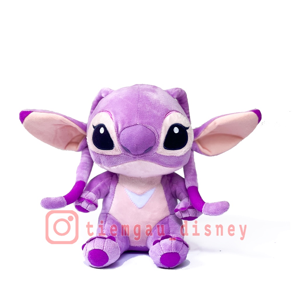 Gấu bông Angel Stitch Tím dễ thương mềm mại - Disney Chính Hãng