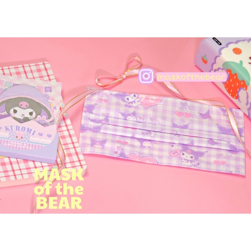 Khẩu trang Sanrio Chính Hãng x Mask of the bear