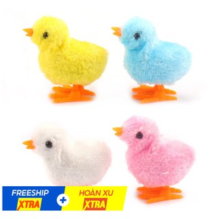 Gà con vặn cót biết nhảy - Gà con nhảy lon ton .
