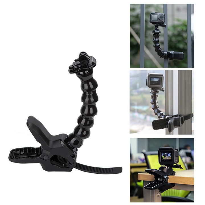 Kẹp GoPro đa năng Telesin ( Jaws Flex Clamp )