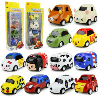 Xe ô tô mô hình nhân vật mini dễ thương | 5-6cm