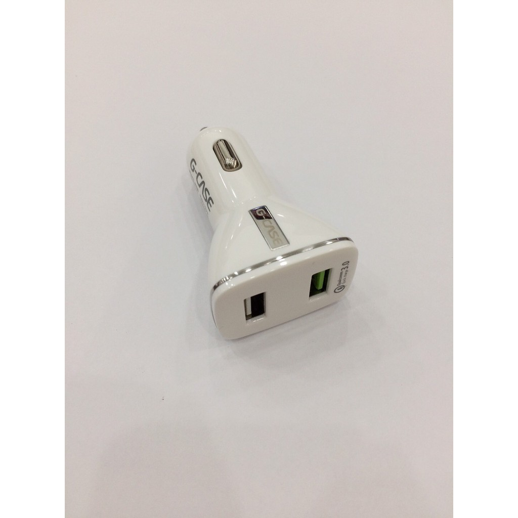 Sạc xe hơi G-Case Dual USB 3.0