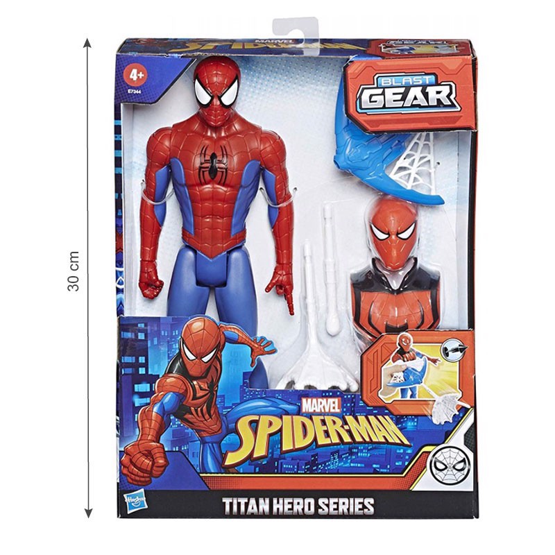 Đồ chơi Hasbro Spider Man siêu anh hùng TiTan và phụ kiện E7344