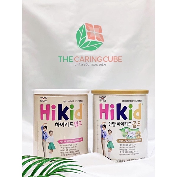 Sữa bột Hikid 600gr hàng Hàn Quốc.