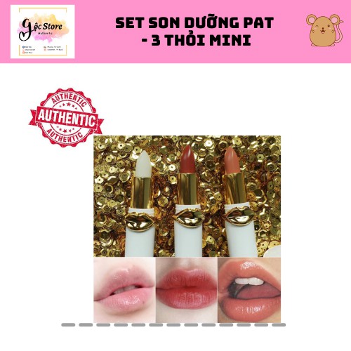 [SẴN - BILL US] SET SON DƯỠNG PAT MINI