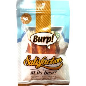 Thức ăn vặt cho chó BURP  COD STRIP WITH CHICKEN WRAP 80g