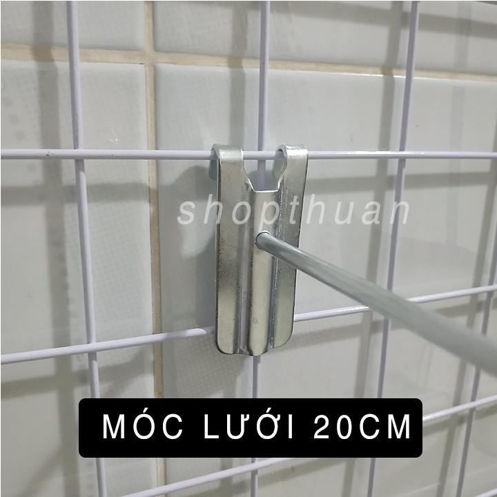 Móc lưới sắt 20cm - đường kính tay lưới 5mm - móc treo lưới, móc sắt treo