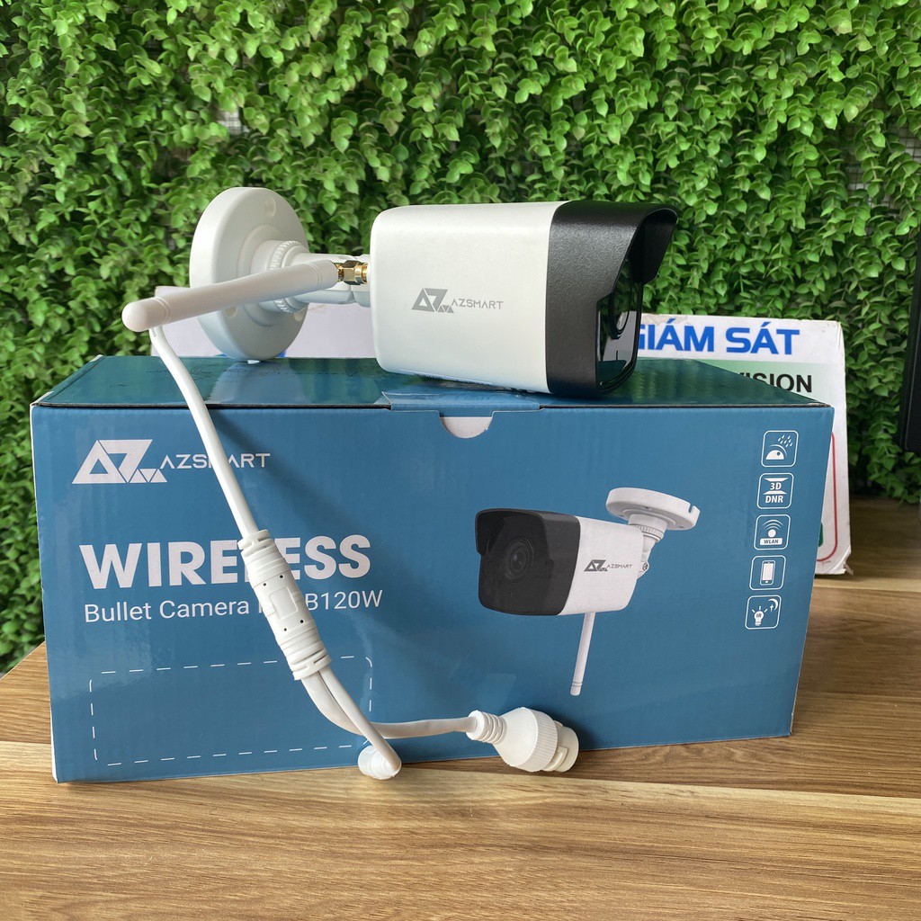 Camera ip wifi ngoài trời 2.0Mp AZSMART IPC-B120W của Hilook Hikvision - HÀNG CHÍNH HÃNG | BigBuy360 - bigbuy360.vn