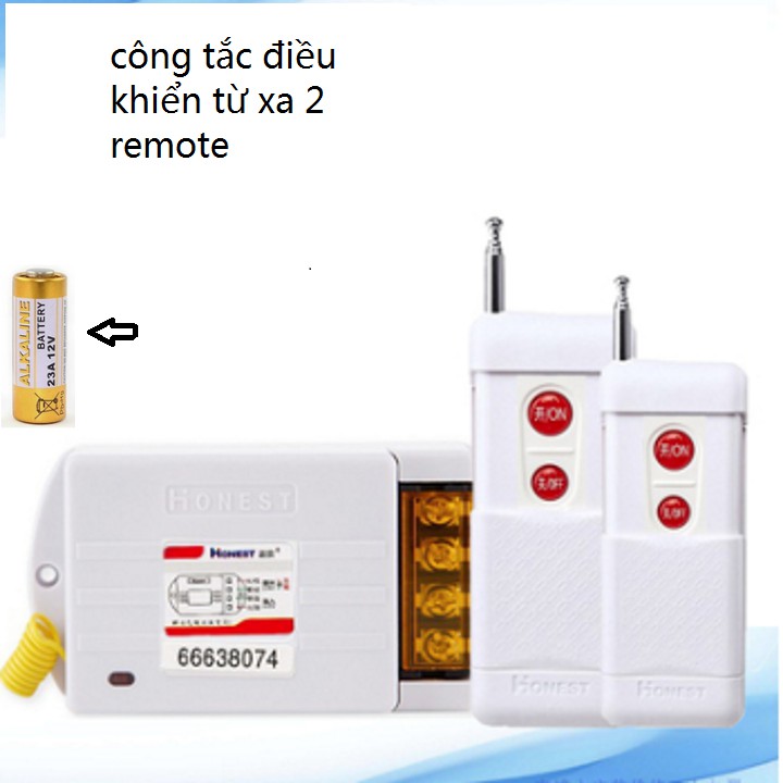 Pin 12V 23A - 27A Dùng Cho Remote RF (Dùng Trong Điều Khiển Cửa Cuốn, Khóa Xe Máy)