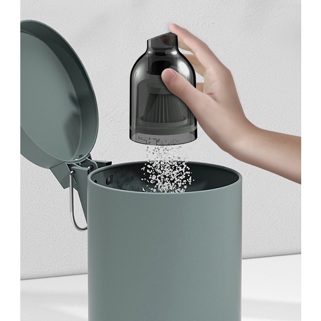 Máy Hút Bụi Không Dây NEMI Thiết Kế Nhỏ Gọn Cầm Tay Dễ Dàng Hút Bụi Oto Bàn Phím Máy Tính Dễ Dàng