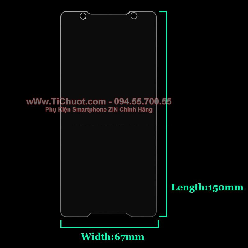 Kính Cường Lực Asus ROG Phone 1 ZS600KL - KO FULL, 9H-0.26mm