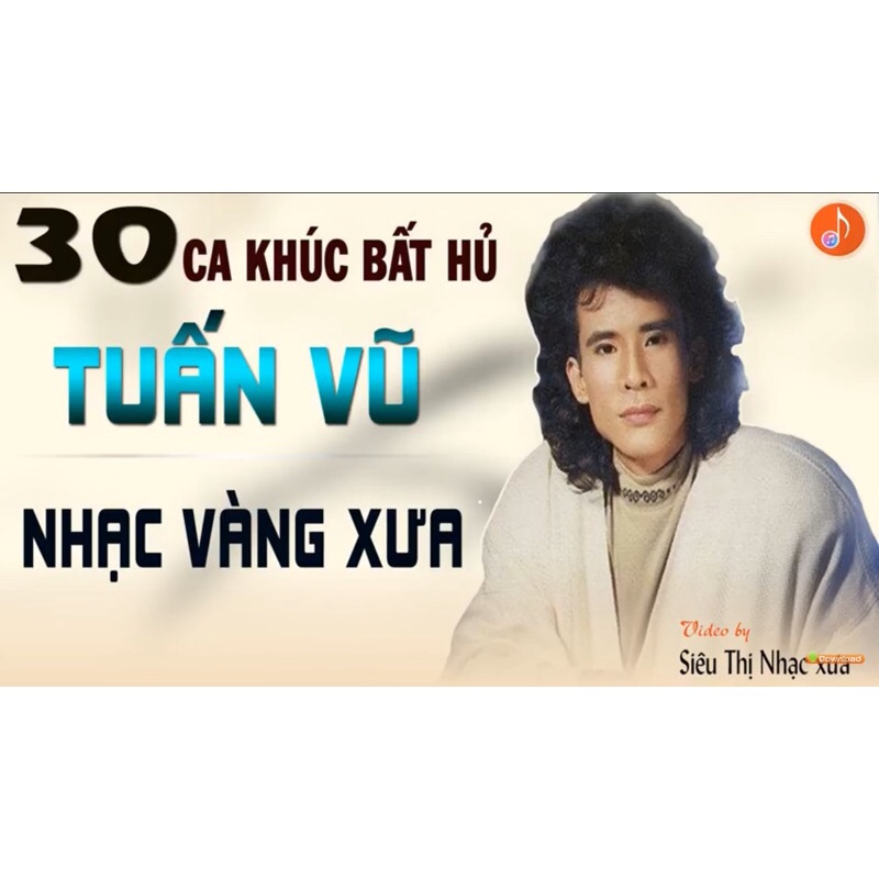 Băng cassette nhạc vàng Tuấn Vũ xưa siêu hay