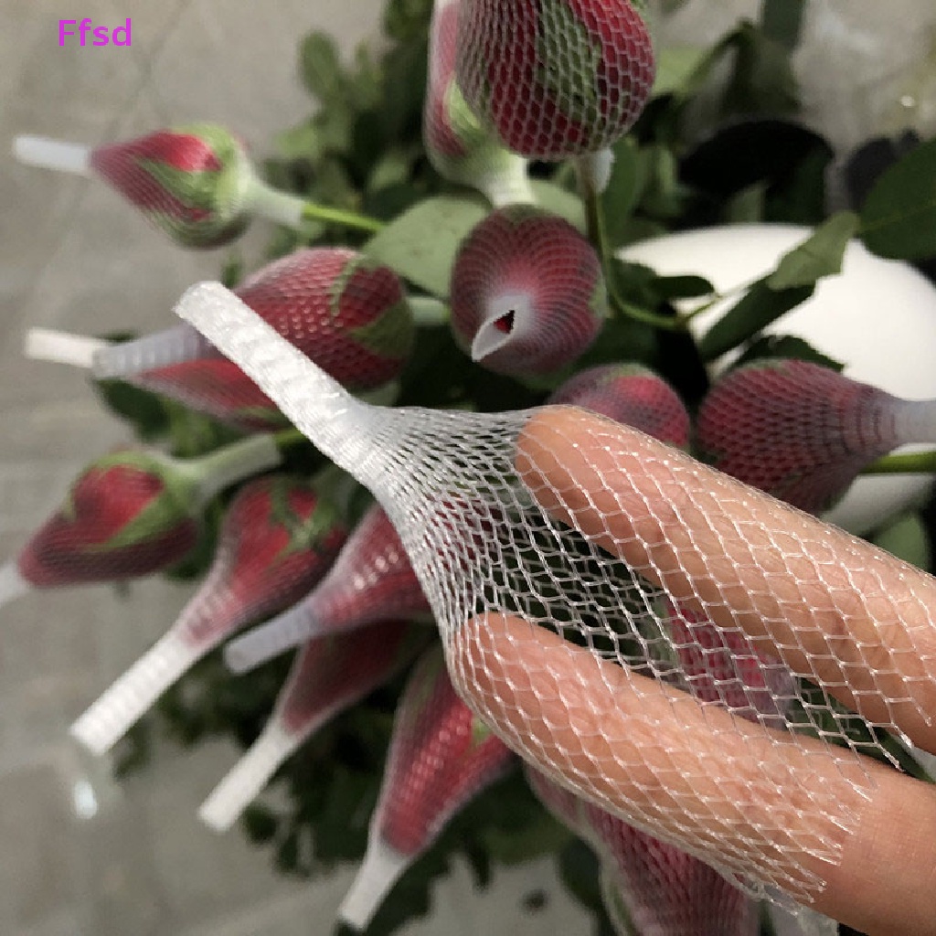 Bộ 50 Lưới Bọc Bảo Vệ Cọ Trang Điểm Chuyên Dụng