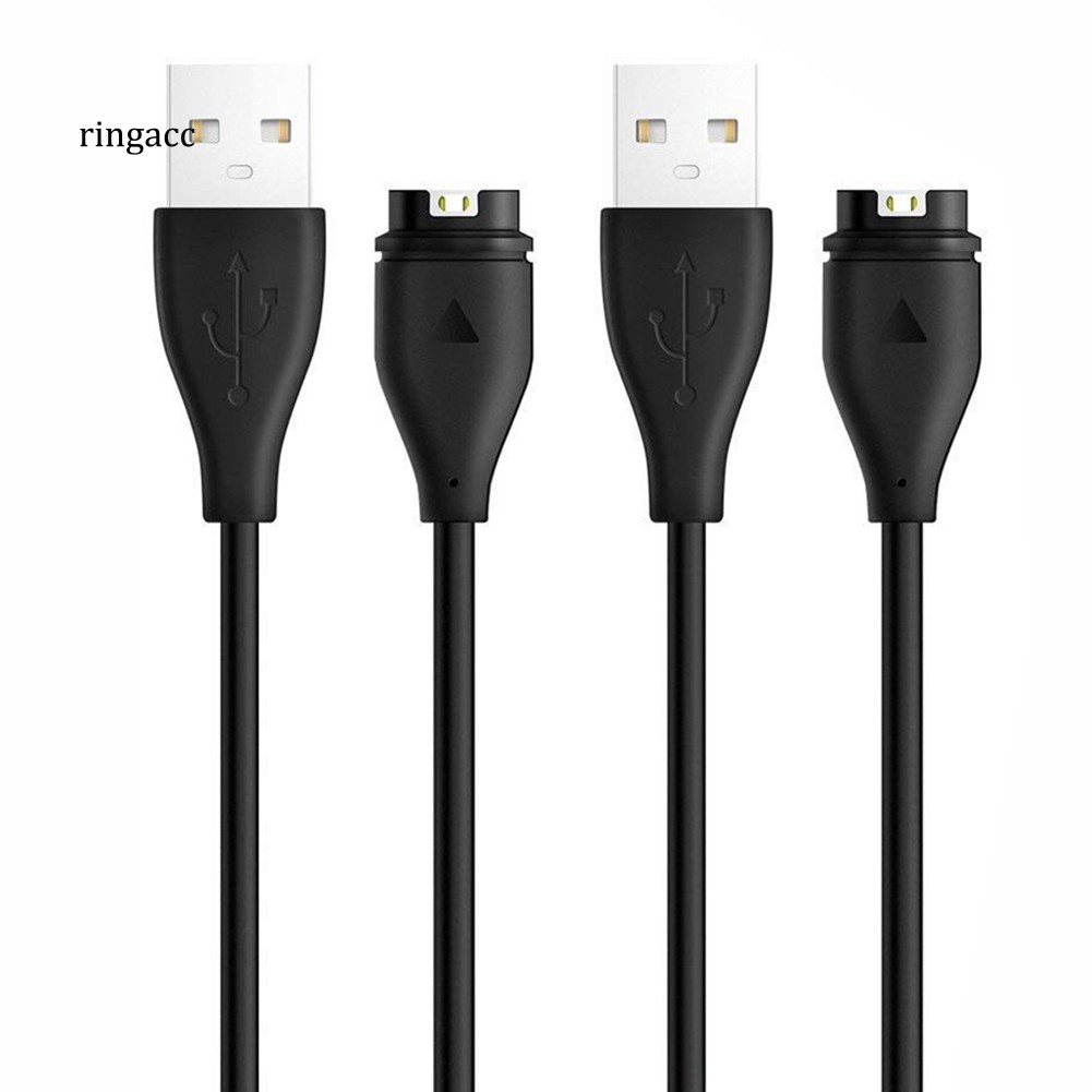 Set 2 Dây Cáp Sạc Nhanh Cho Đồng Hồ Thông Minh Garmin Fenix 6 6s 6x Vivoactive 3