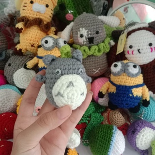 Móc khoá totoro len handmade