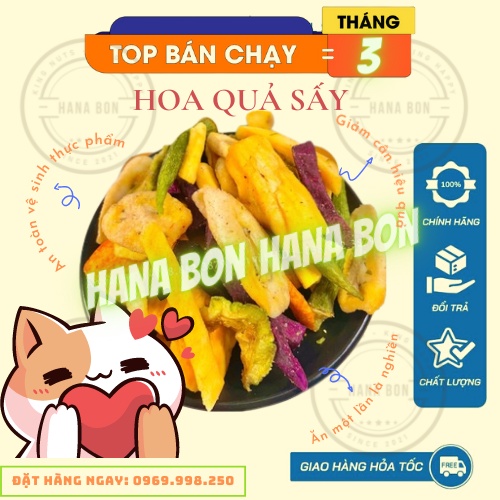 &quot;HÀNG NGUYÊN BÁN GIÁ VỠ&quot; Trái cây sấy, thập cẩm sấy nguyên miếng, hoa quả sấy không đường/