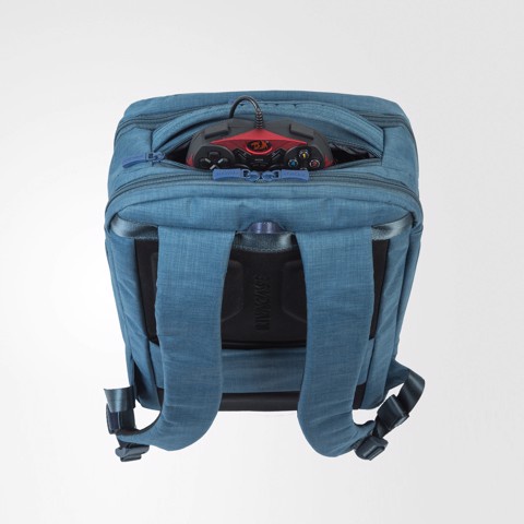 Balo Laptop 17.3&quot; RIVACASE 8365 - Kiểu dáng basic với nhiều ngăn chứa thông minh, tích hợp cổng sạc USB tiện lợi