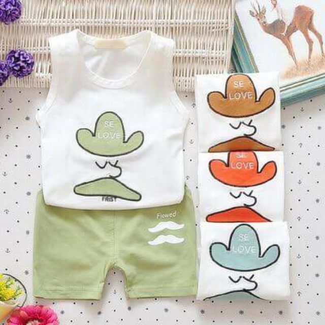 Combo 3 bộ ba lỗ cho bé trai