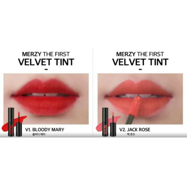 Son kem lì MERZY Another Me The First Velvet Tint