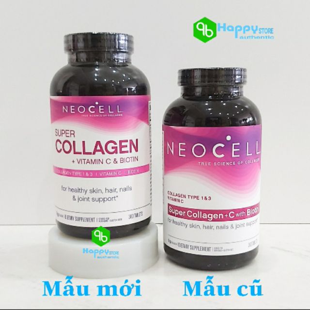 💊💊 MẪU MỚI VIÊN UỐNG BỔ SUNG COLLAGEN - NEOCELL SUPER COLLAGEN +C Type 1 & 3, 360 viên, Mỹ. 💊💊