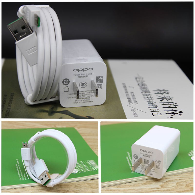 Sạc Nhanh OPPO VOOC 5V-4A Cáp USB Micro