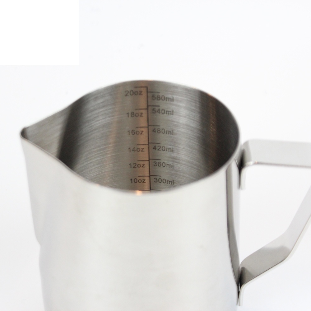 CA ĐÁNH SỮA INOX CÓ VẠCH CHIA 600ML