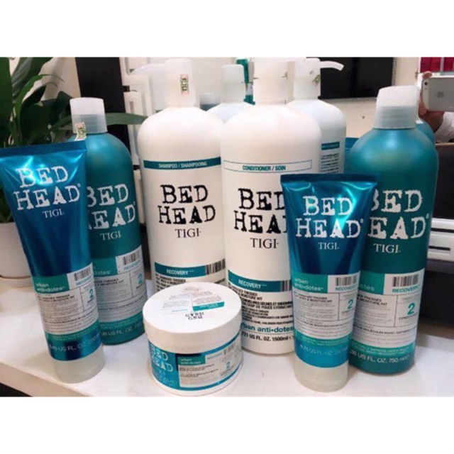 Mini Kool💧 DẦU GỘI/XẢ PHỤC HỒI SINH LỰC TIGI BED HEAD RECOVERY LEVEL 2