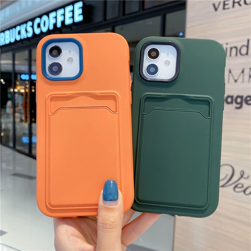 iPhone 13 Pro Max Ốp điện thoại có ngăn đựng thẻ cho Iphone 12 Mini Pro Max 11 Pro Max Xr Xs Max 6 7 8 Plus | BigBuy360 - bigbuy360.vn