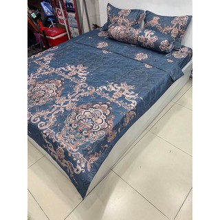 Trọn Bộ Chăn Ga Coton Poly 5 Món