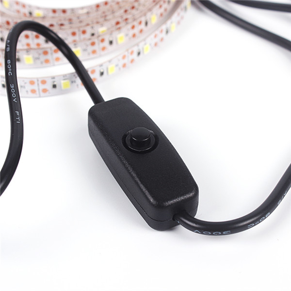 Dây đèn LED DC5V USB SMD3528 1m 2m 3m 4m 5m có công tắc dùng trang trí nền TV phòng ngủ