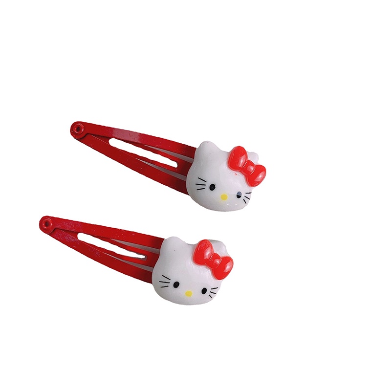 Kẹp Tóc Bb Hình Hello Kitty Dễ Thương Thời Trang Năm 2021