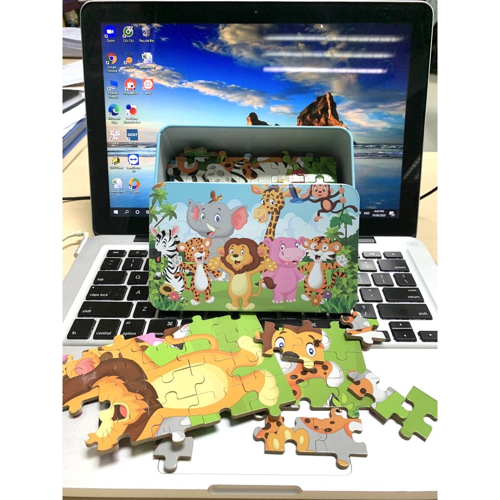 100/ 200 mảnh ghép puzzle hoạt hình