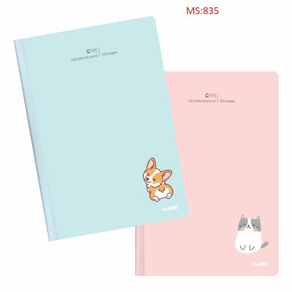 Vở may dán gáy💙 [CARO KLONG] B5 - 120 trang; MS: 835