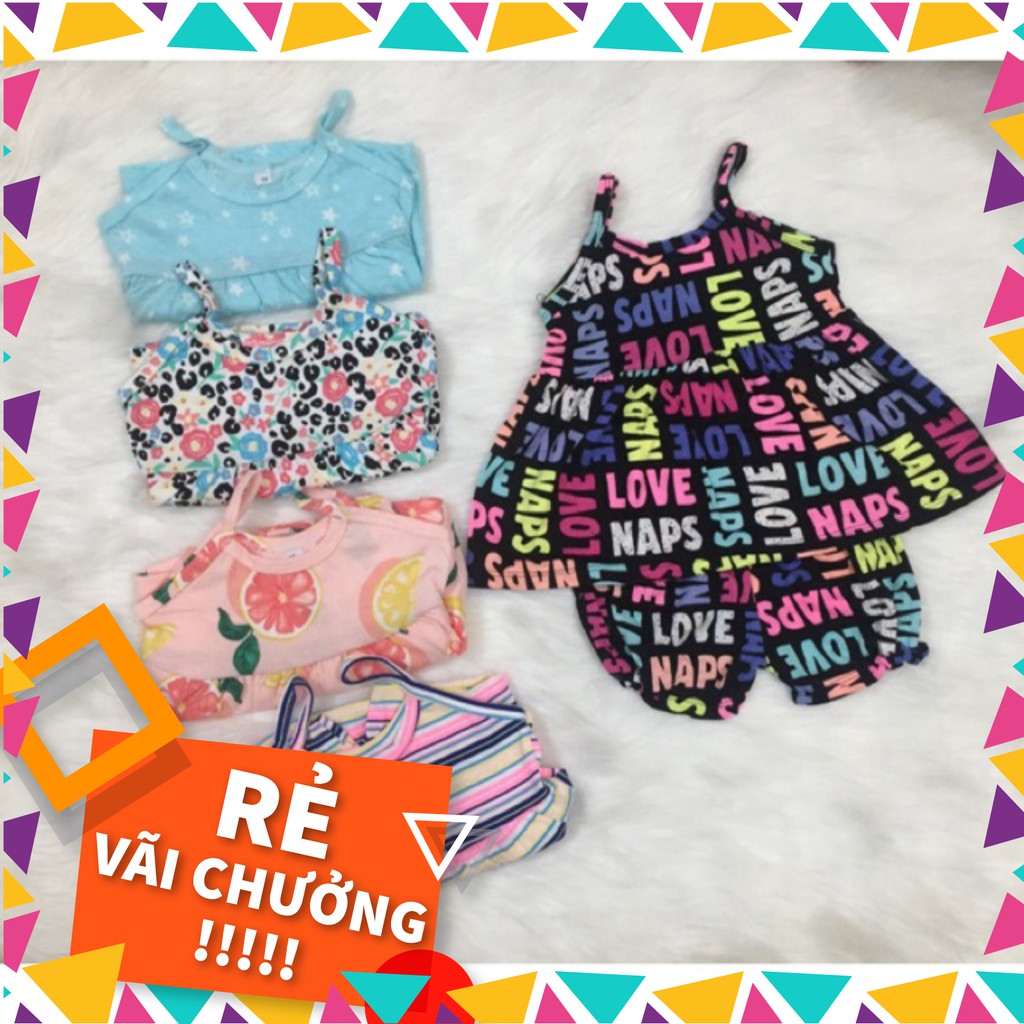 Đồ bộ bé gái combo 5 bộ