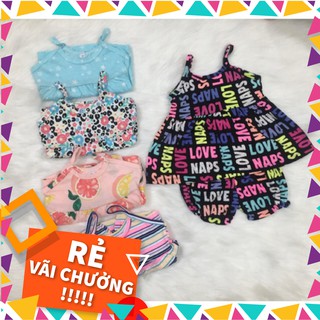 Đồ bộ bé gái combo 5 bộ