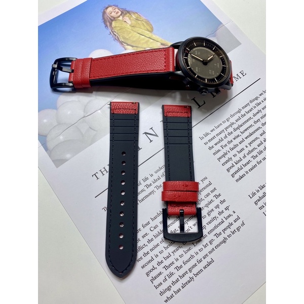 DÂY DA HYBRID 20MM VÀ 22MM DÀNH CHO ĐỒNG HỒ THÔNG MINH SAMSUNG, HUAWEI, XIAOMI, OPPO...