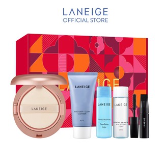 [ĐỘC QUYỀN TẾT 2021] Combo che khuyết điểm & makeup cho lớp nền hoàn hảo LANEIGE Layering Cushion #21