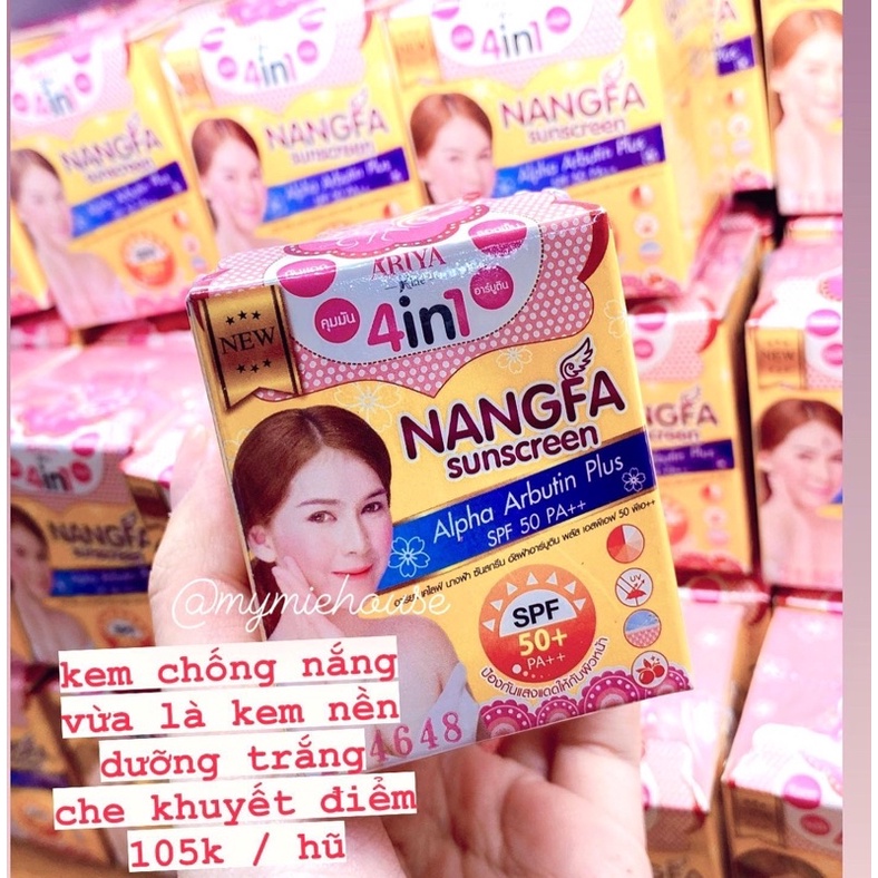 Kem Nangfa Thái 3in1 ( chống nắng , mịn nền , dưỡng da )